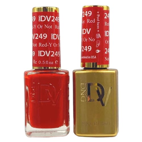DIVA Matching Duo - 249 Red - Y Or Not OceanNailSupply