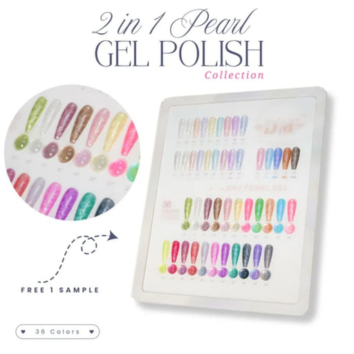 DM 2-In-1 Pearl Collection #01 - #36 - OceanNailSupply