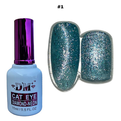 DM Diamond Neon Cat Eye - #1 - OceanNailSupply