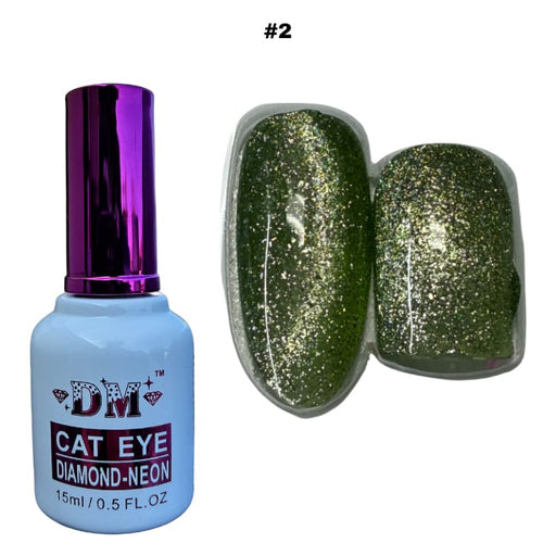 DM Diamond Neon Cat Eye - #2 - OceanNailSupply
