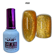 DM Diamond Neon Cat Eye Collection - #01 - #24 - OceanNailSupply