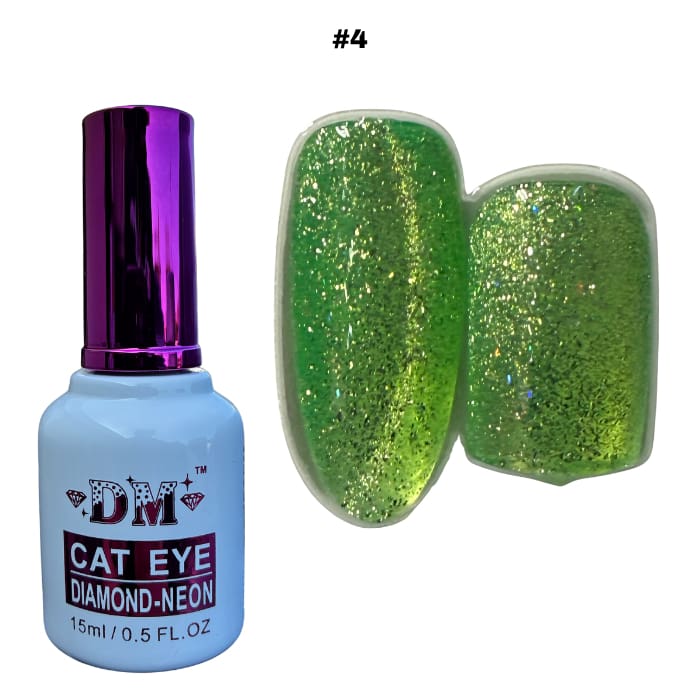 DM Diamond Neon Cat Eye Collection - #01 - #24 - OceanNailSupply