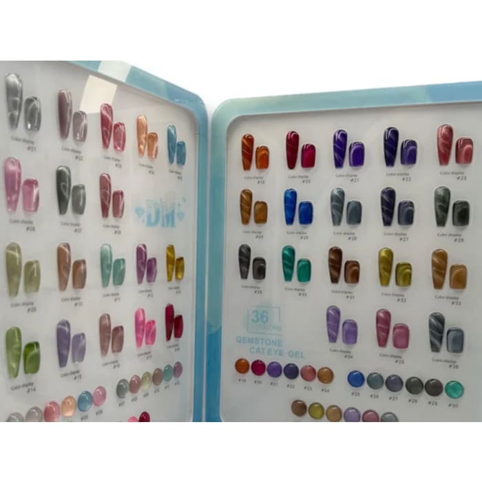 DM Gemstone Cat Eye Collection - #01 - #36 - OceanNailSupply