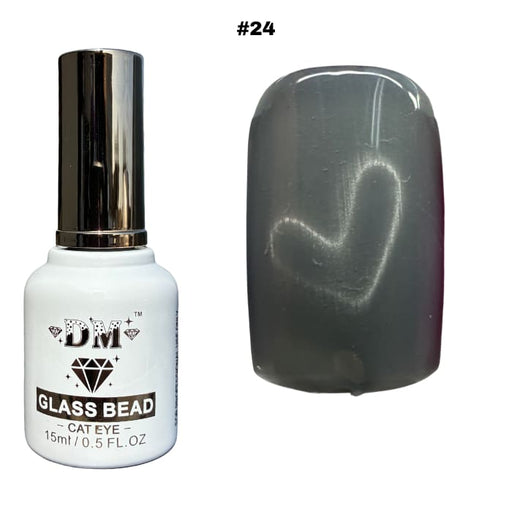 DM Glass Bead Cat Eye - #24 - OceanNailSupply