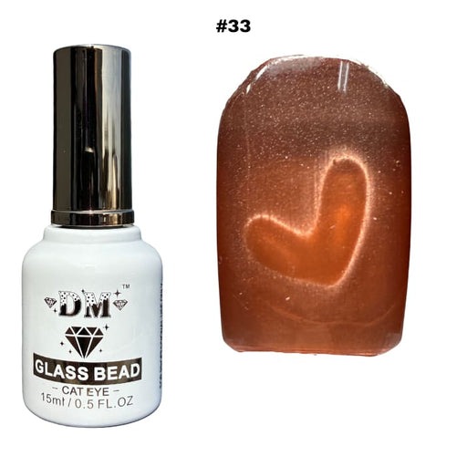 DM Glass Bead Cat Eye - #33 - OceanNailSupply