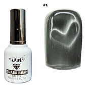 DM Glass Bead Cat Eye Collection - #01 - #36 - OceanNailSupply
