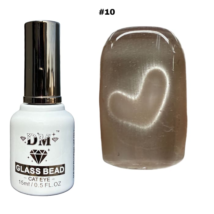 DM Glass Bead Cat Eye Collection - #01 - #36 - OceanNailSupply