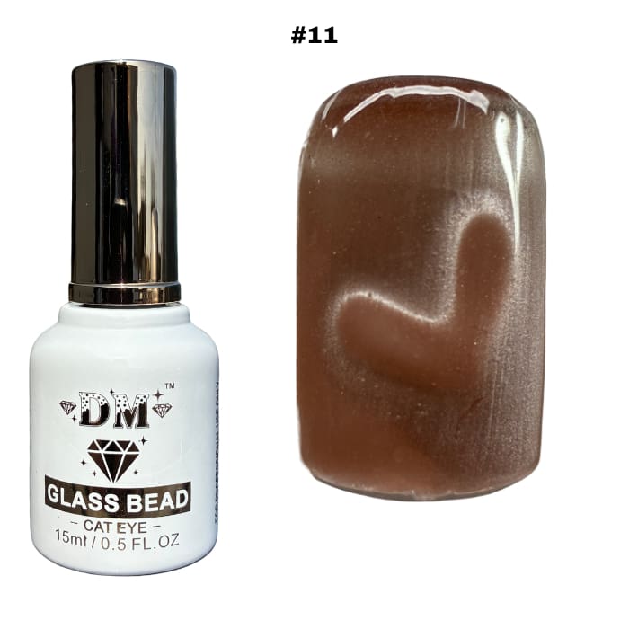 DM Glass Bead Cat Eye Collection - #01 - #36 - OceanNailSupply