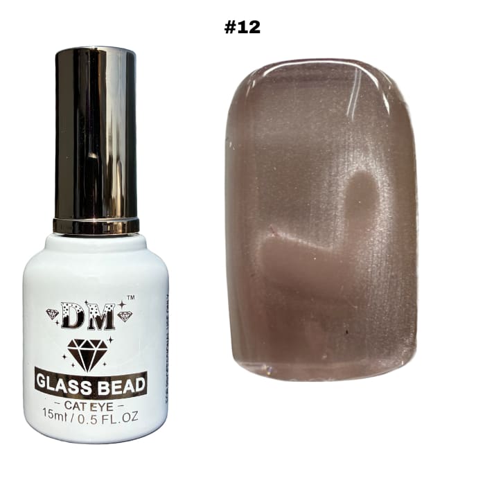 DM Glass Bead Cat Eye Collection - #01 - #36 - OceanNailSupply