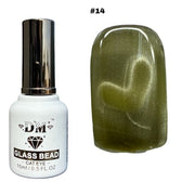 DM Glass Bead Cat Eye Collection - #01 - #36 - OceanNailSupply