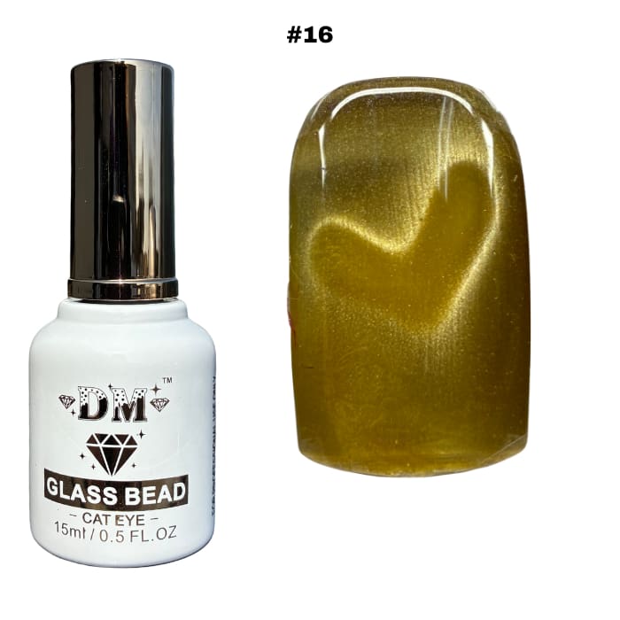 DM Glass Bead Cat Eye Collection - #01 - #36 - OceanNailSupply