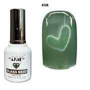 DM Glass Bead Cat Eye Collection - #01 - #36 - OceanNailSupply