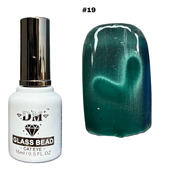 DM Glass Bead Cat Eye Collection - #01 - #36 - OceanNailSupply