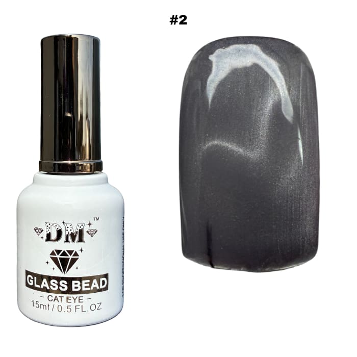 DM Glass Bead Cat Eye Collection - #01 - #36 - OceanNailSupply