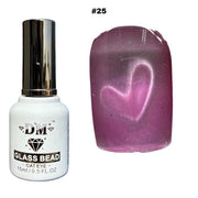 DM Glass Bead Cat Eye Collection - #01 - #36 - OceanNailSupply