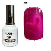 DM Glass Bead Cat Eye Collection - #01 - #36 - OceanNailSupply
