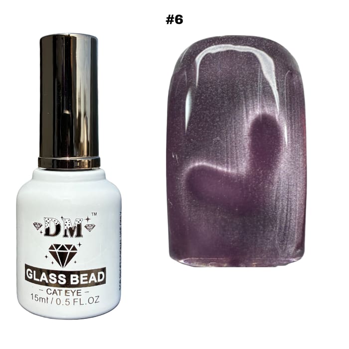 DM Glass Bead Cat Eye Collection - #01 - #36 - OceanNailSupply