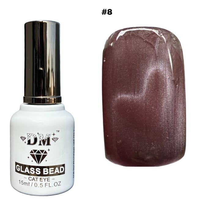 DM Glass Bead Cat Eye Collection - #01 - #36 - OceanNailSupply
