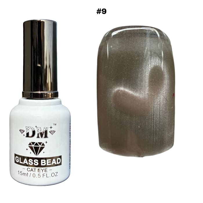 DM Glass Bead Cat Eye Collection - #01 - #36 - OceanNailSupply