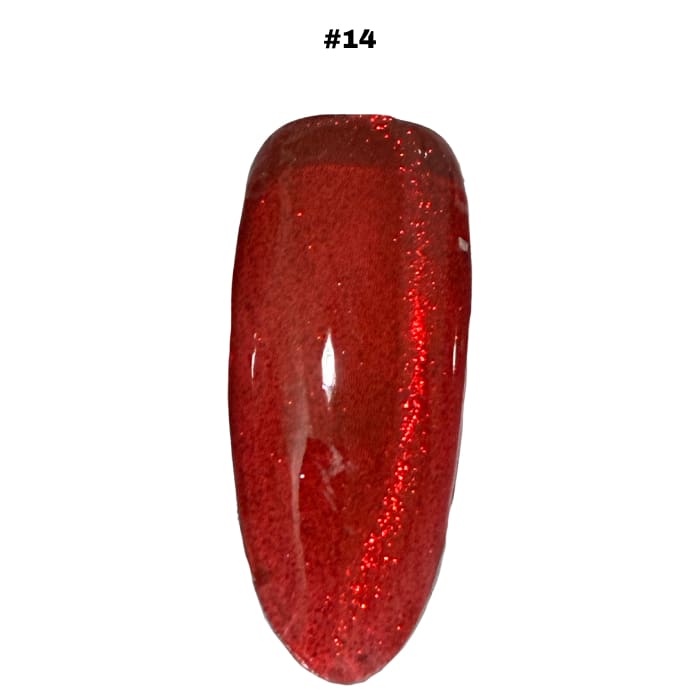 DM Holiday Cat Eye Collection – 36 Shades of Red Magic - OceanNailSupply