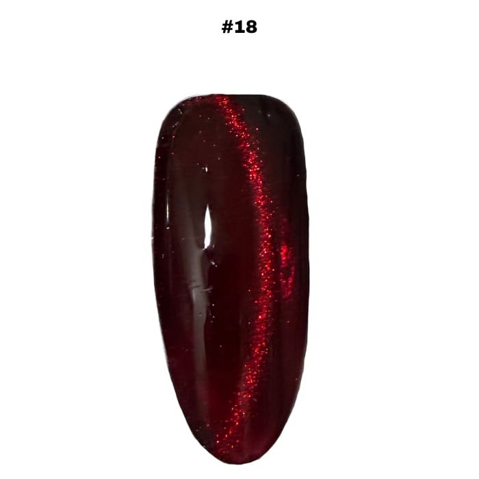 DM Holiday Cat Eye Collection – 36 Shades of Red Magic - OceanNailSupply
