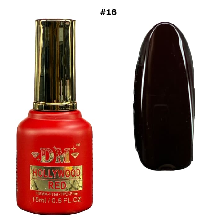 DM Hollywood Red Collection #01 - #36 (HEMA + TPO Free) - OceanNailSupply