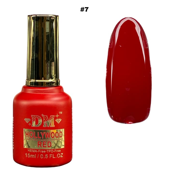 DM Hollywood Red Collection #01 - #36 (HEMA + TPO Free) - OceanNailSupply