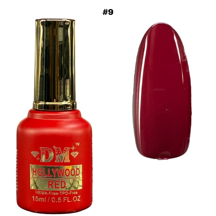DM Hollywood Red Collection #01 - #36 (HEMA + TPO Free) - OceanNailSupply
