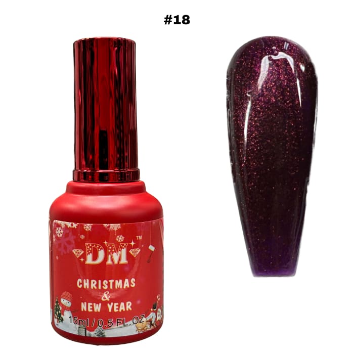 DM Merry Christmas Collection #01 - #18 (Hema + TPO Free) - OceanNailSupply