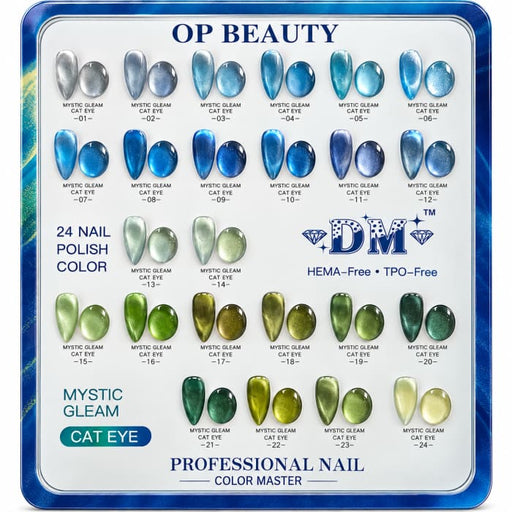 DM Mystic Gleam Cat Eye Collection - OceanNailSupply