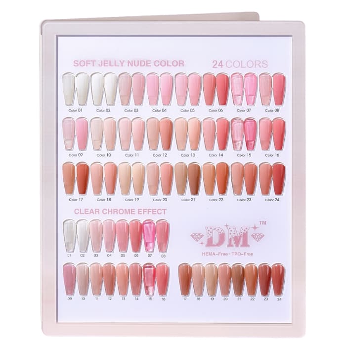 Dm Soft Jelly Nude Collection (24 Colors)