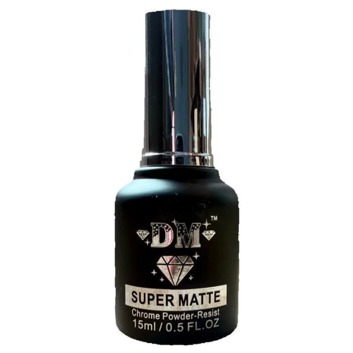 DM Super Matte Top Coat Gel (Chrome Resistant) - OceanNailSupply