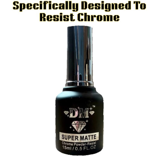 DM Super Matte Top Coat Gel (Chrome Resistant) - OceanNailSupply