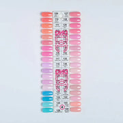 DND DC Duo Matching Color - Full set 36 colors #109 - #144 w/ 1 Color Chart #4 - OceanNailSupply