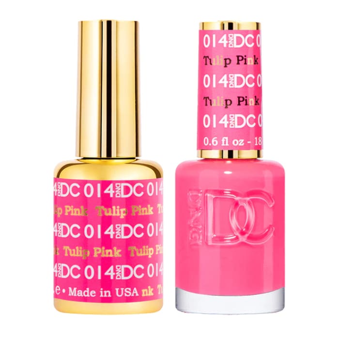 DND DC - 014 TULIP PINK — OceanNailSupply