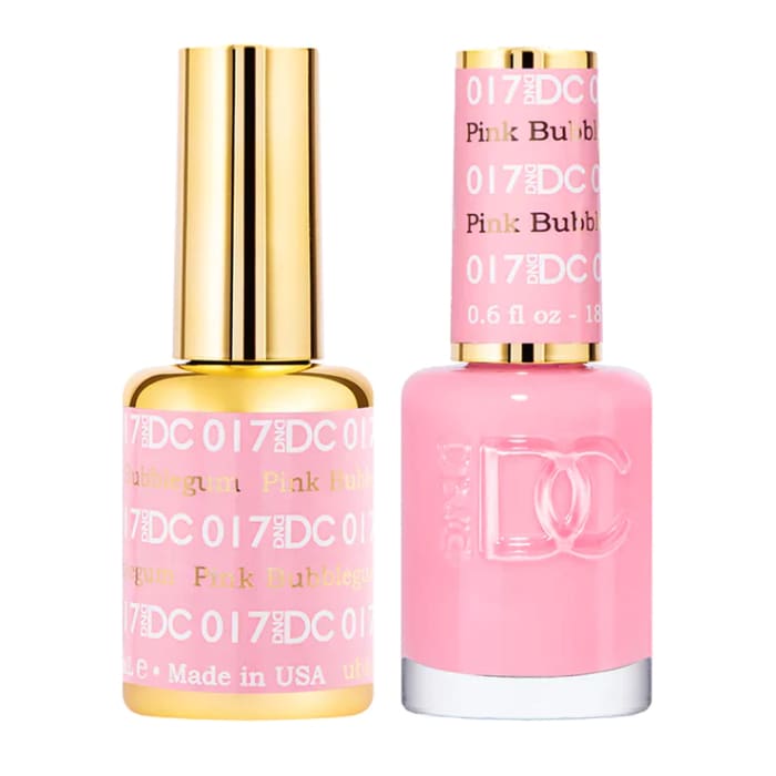 DND DC Matching Pair - 017 PINK BUBBLEGUM - OceanNailSupply