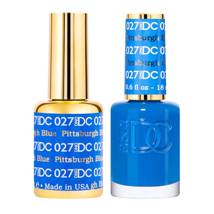 DND DC - 027 PITTSBURGH BLUE — OceanNailSupply