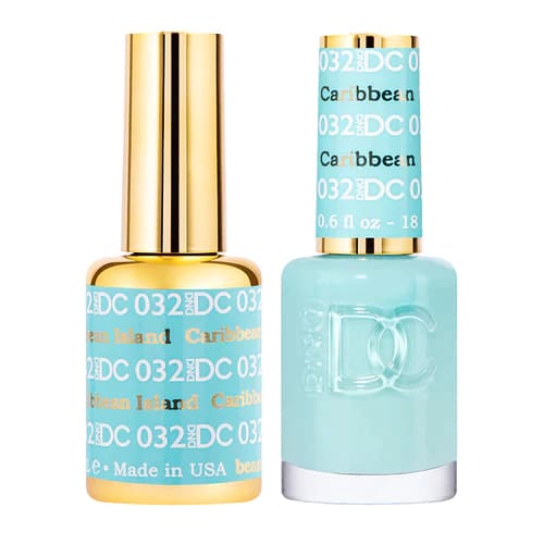 DND DC Matching Pair - 032 CARIBBEAN ISLAND - OceanNailSupply