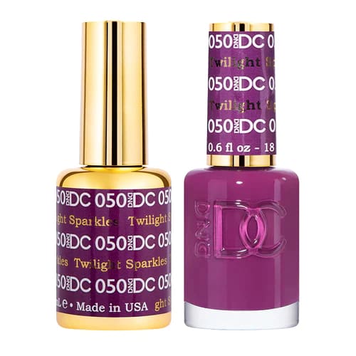 DND DC Matching Pair - 050 TWILIGHT SPARKLES - OceanNailSupply