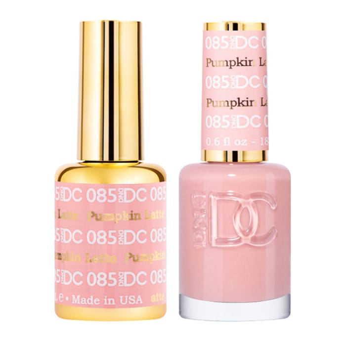 DND DC Matching Pair - 085 PUMPKIN LATTE - OceanNailSupply