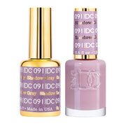 DND DC Matching Pair - 091 SHADOW GRAY - OceanNailSupply