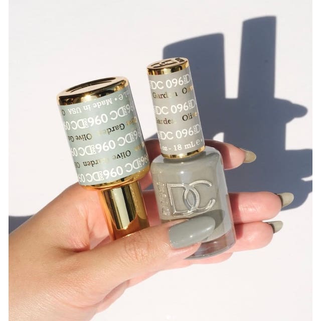 DND DC Matching Pair - 096 OLIVE GARDEN - OceanNailSupply