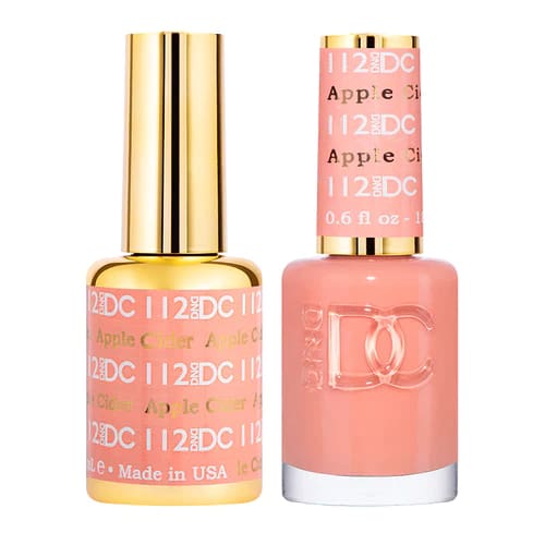 DND DC Matching Pair - 112 APPLE CIDER - OceanNailSupply