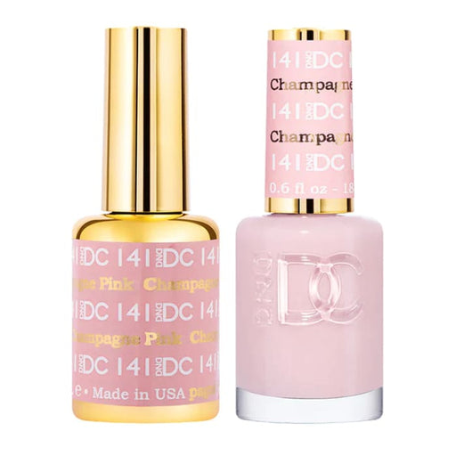 DND DC Matching Pair - 141 PINK CHAMPAGNE - OceanNailSupply