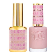 DND DC Matching Pair - 151 Nude Pink - OceanNailSupply