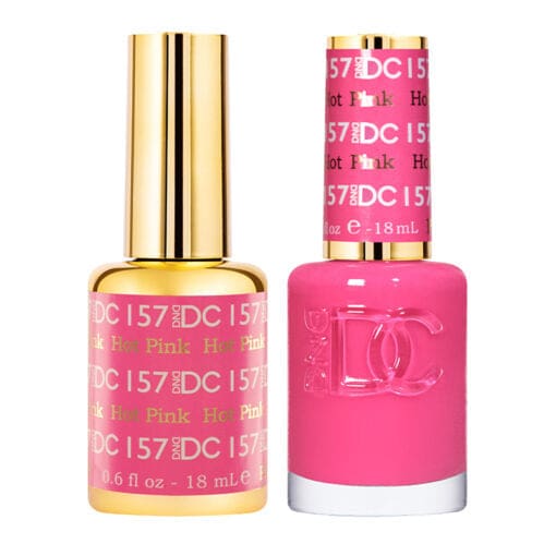 DND DC Matching Pair - 157 Hot Pink - OceanNailSupply