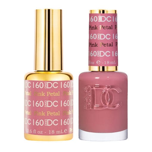 DND DC Matching Pair - 160 Pink Petal - OceanNailSupply