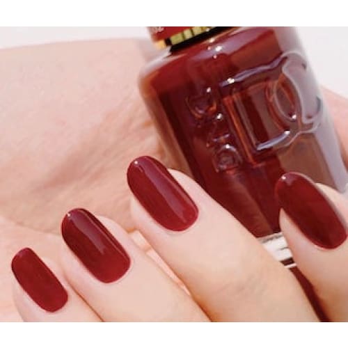 DND DC Matching Pair - 162 Clear Red - OceanNailSupply