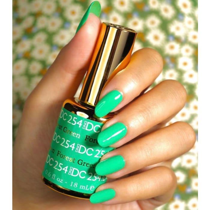 DND DC Matching Pair - 254 FOREST GREEN - OceanNailSupply