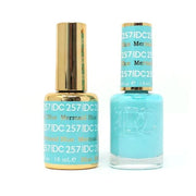 DND DC Matching Pair - 257 MERMAID BLUE - OceanNailSupply